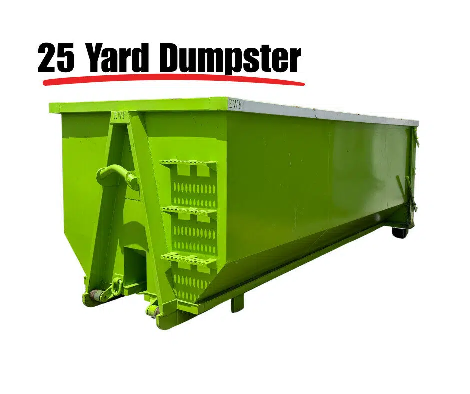 25 Yard Contractor Dumpster