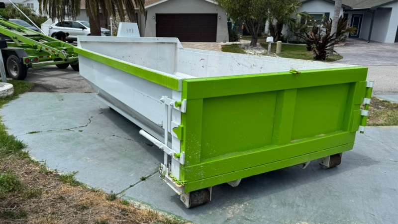 10 Yard Dumpster View 4