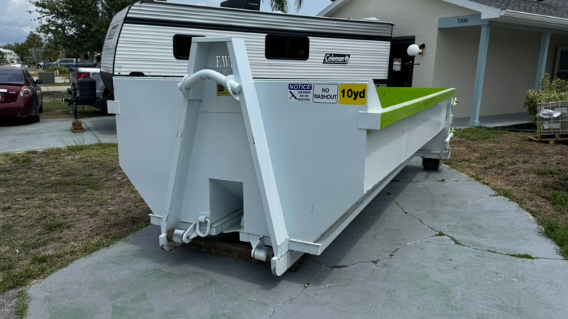 10 Yard Dumpster View 2