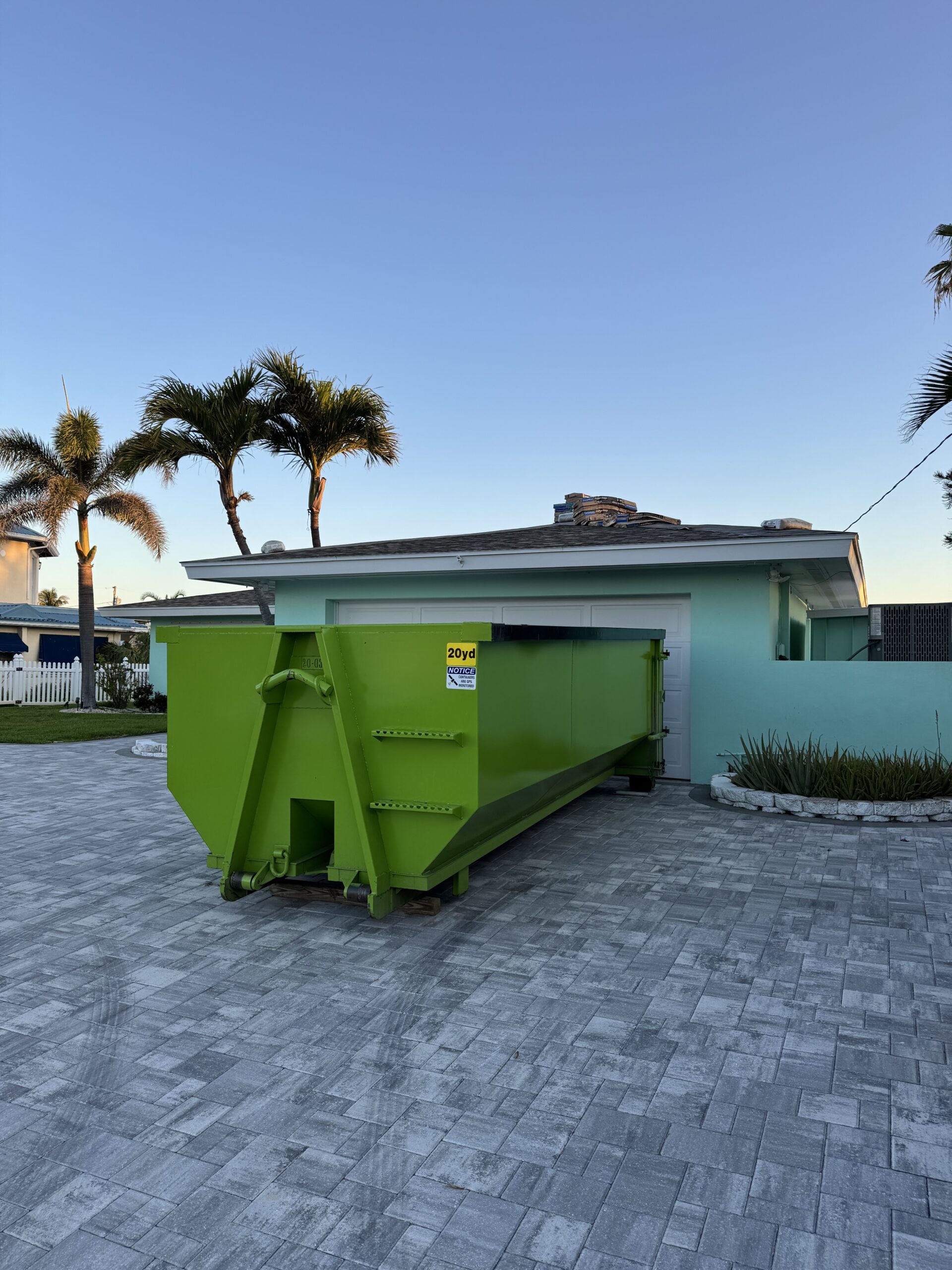 20 Yard Dumpster View 5