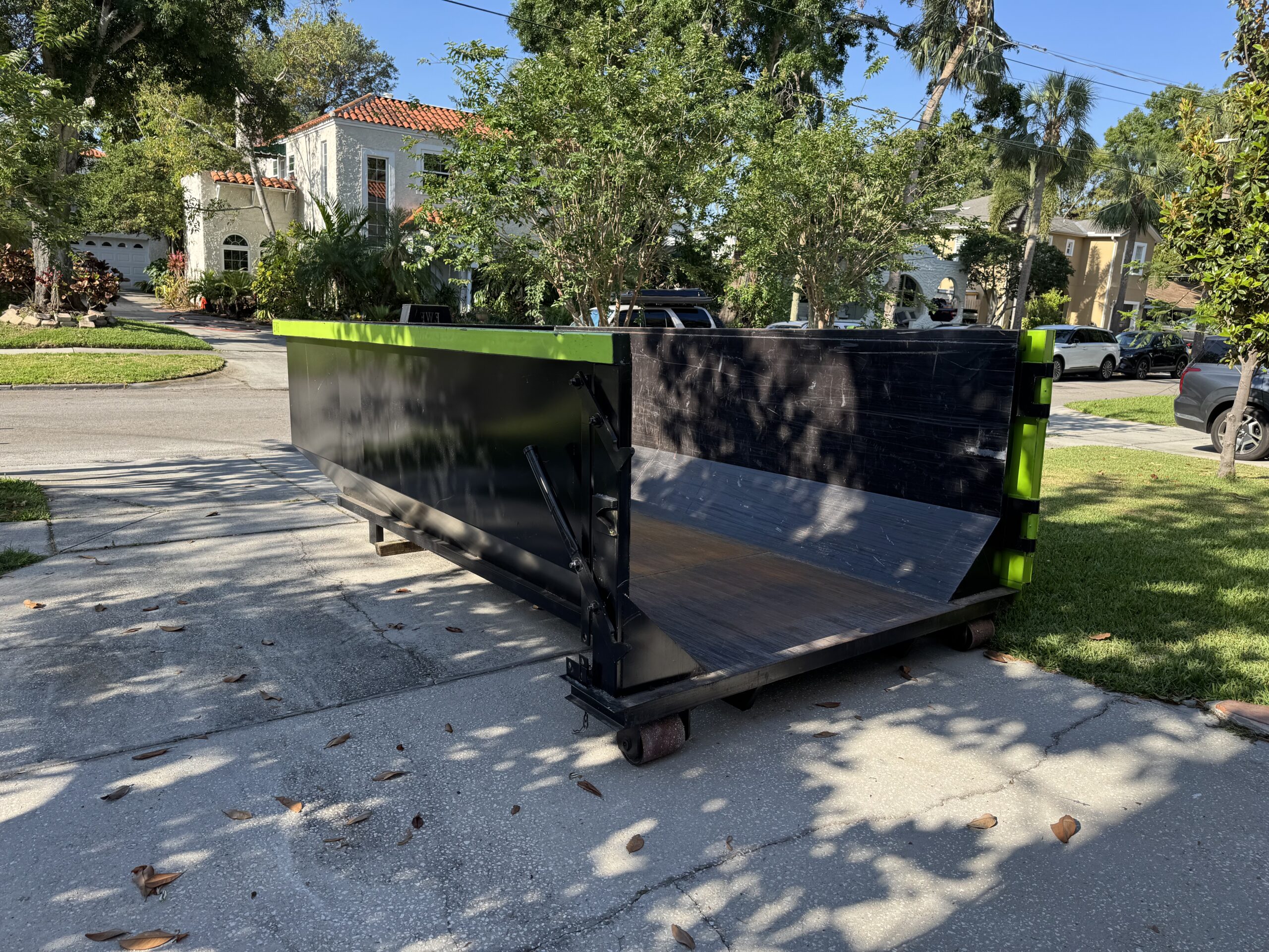 15 Yard Dumpster View 5