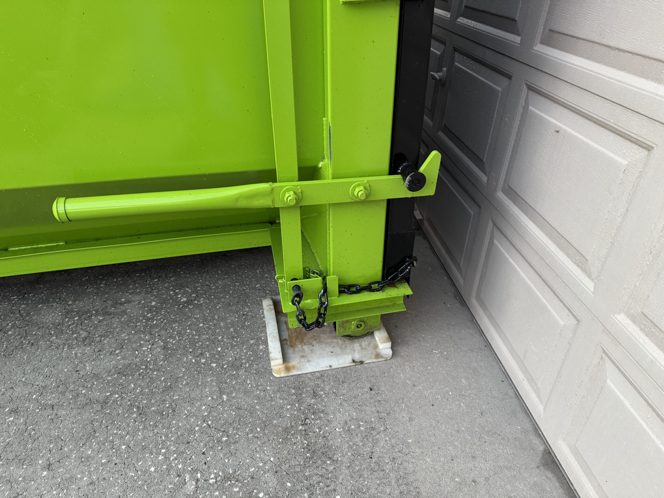 20 Yard Dumpster View 4