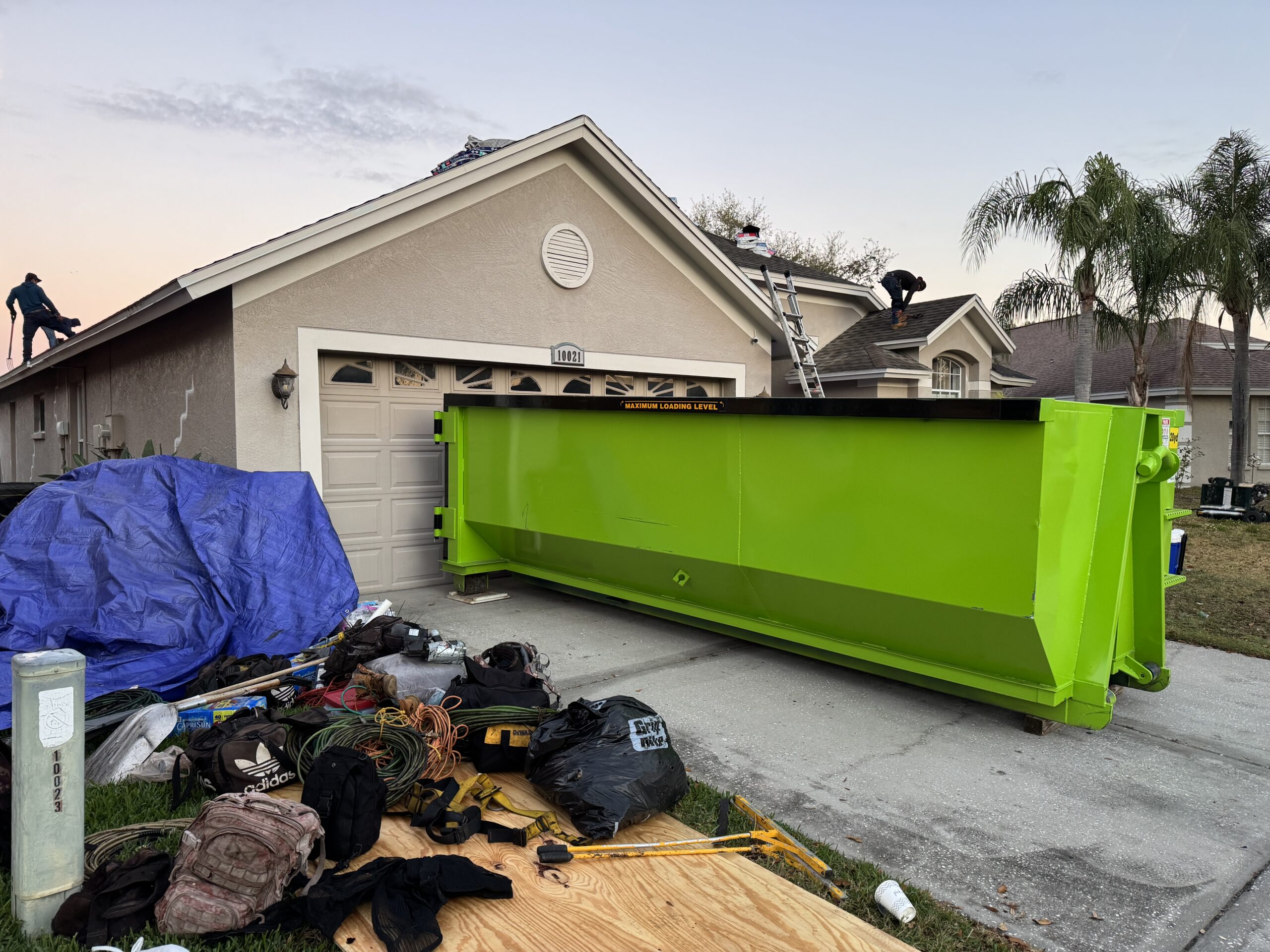 20 Yard Dumpster View 6