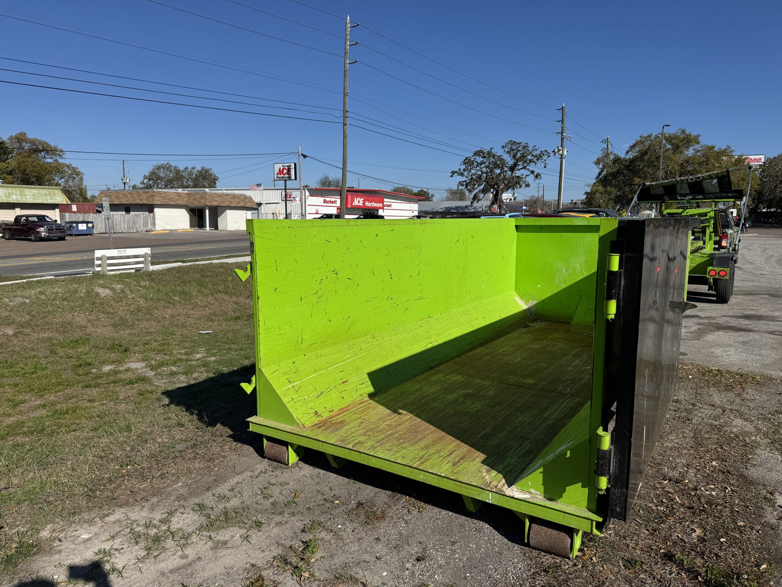 20 Yard Dumpster View 2