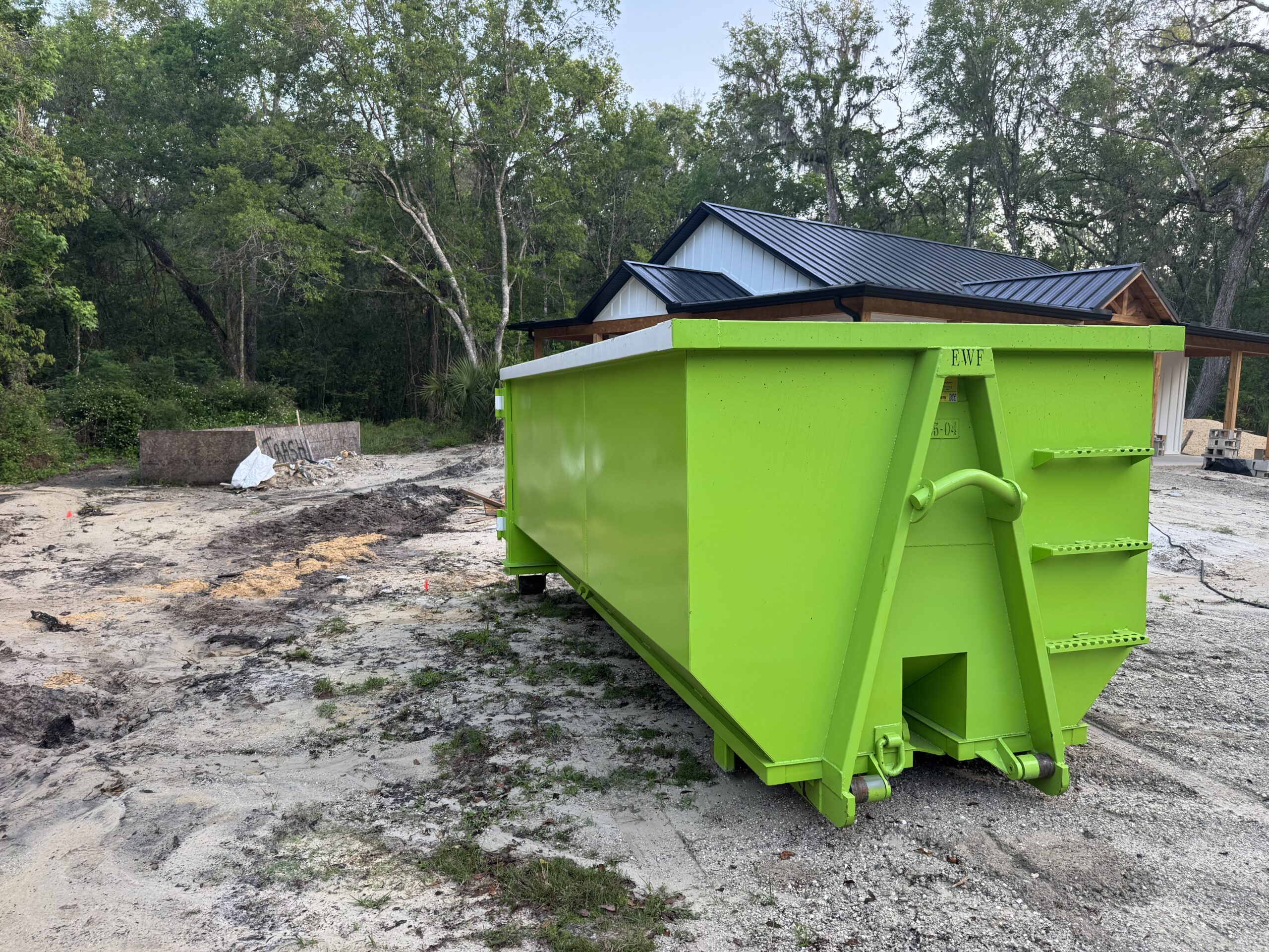15 Yard Dumpster View 2
